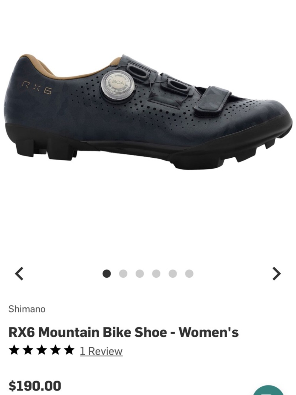 Shimano Women’s RX6 Gravel/MTB Cycling Shoes with SPD Cleats - Picture 3 of 13